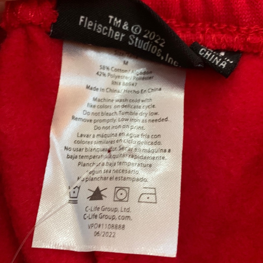 Betty Boop Graphic Sweatpants Brand New Size M - Picture 6 of 8